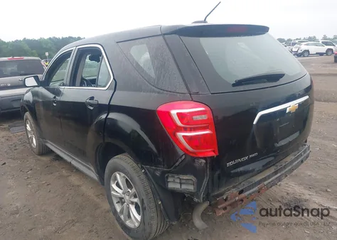 2017 Chevrolet Equinox Ls из США, поврежденный, VIN 2GNFLEEKXH6328397